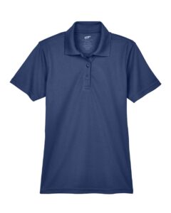 UltraClub 8210L Women’s Cool & Dry Mesh Piqué Polo – Navy