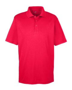 UltraClub 8405 Men’s Cool & Dry Sport Polo – Red