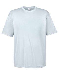 UltraClub 8620 Men’s Cool & Dry Basic Performance T-Shirt – Grey