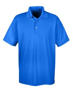 UltraClub 8610 Men’s Cool & Dry 8-Star Elite Performance Interlock Polo – Royal