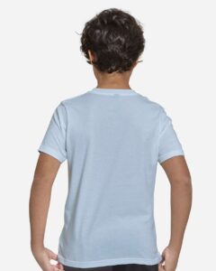 Threadfast Apparel T1000B Youth Epic Cotton T-Shirt – Light Blue (on model back)