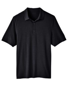 North End NE100 Men’s JAQ Snap-Up Stretch Performance Polo – Black