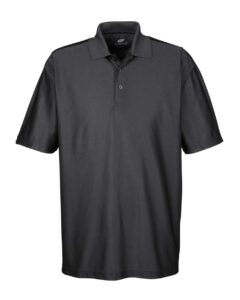 UltraClub 8415 Men’s Cool & Dry Elite Performance Polo – Black