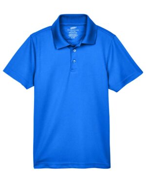 UltraClub 8210Y Youth Cool & Dry Mesh Piqué Polo – Royal