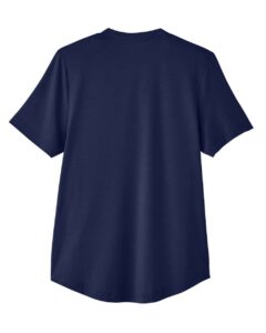 North End NE100W Women’s JAQ Snap-Up Stretch Performance Polo – Classic Navy (back)