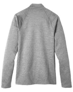 North End NE712 Men’s Flux 2.0 Full-Zip Jacket – Light Heather/ Carbon (back)