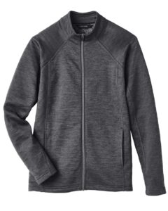 North End NE712W Women’s Flux 2.0 Full-Zip Jacket – Black Heather/ Carbon