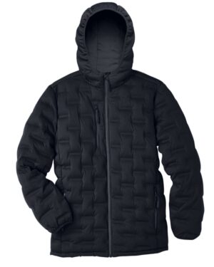 North End NE708 Men’s UTK SubDown Loft Puffer Jacket – Black/ Carbon