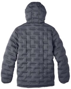 North End NE708 Men’s UTK SubDown Loft Puffer Jacket – Carbon/ Black (back)