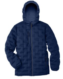 North End NE708 Men’s UTK SubDown Loft Puffer Jacket – Classic Navy/ Carbon