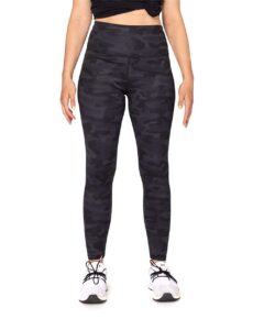 Threadfast Apparel 280L Women’s Impact Leggings – Dark Camo (on model)