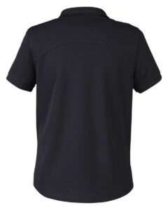 North End NE112W Women’s Express Tech Performance Polo – Black (back)