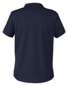 North End NE112W Women’s Express Tech Performance Polo – Classic Navy (back)