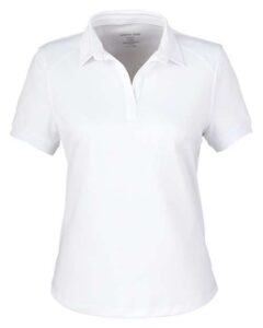 North End NE112W Women’s Express Tech Performance Polo – White