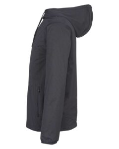 North End NE75 Men’s Network Lightweight Jacket – Carbon Heather (side)