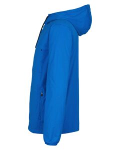 North End NE75 Men’s Network Lightweight Jacket – Light Nautical Blue Heather (side)