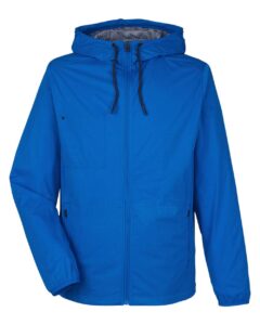 North End NE75 Men’s Network Lightweight Jacket – Light Nautical Blue Heather