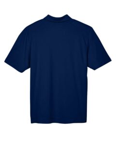 North End 88632 Men’s Recycled Polyester Performance Pique Polo – Night (back)