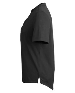 North End NE102W Women’s Replay Recycled Polo – Black (side)