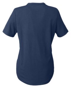 North End NE102W Women’s Replay Recycled Polo – Classic Navy (back)