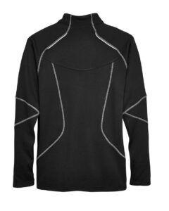 North End 88174 Men’s Gravity Performance Fleece Jacket – Black (back)