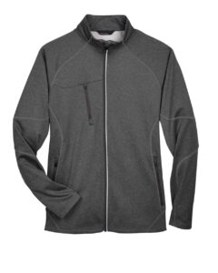 North End 88174 Men’s Gravity Performance Fleece Jacket – Carbon Heather