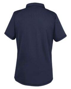 North End NE110W Women’s Revive Coolcore® Polo – Classic Navy (back)