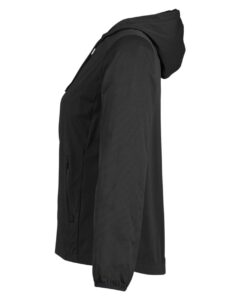 North End NE75W Women’s Network Lightweight Jacket – Black Heather (side)