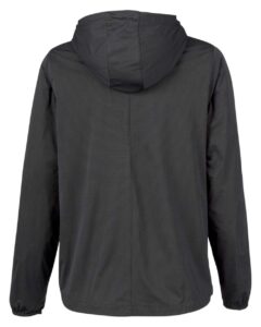 North End NE75W Women’s Network Lightweight Jacket – Carbon Heather (back)