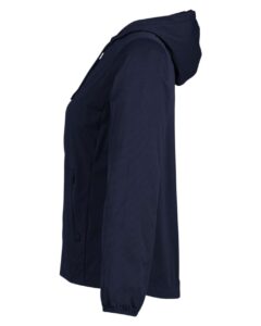 North End NE75W Women’s Network Lightweight Jacket – Classic Navy Heather (side)