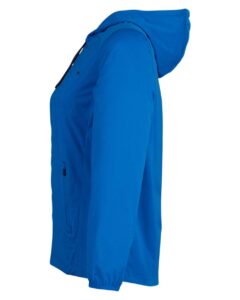 North End NE75W Women’s Network Lightweight Jacket – Light Nautical Blue Heather (side)