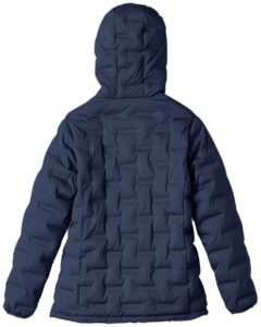 North End NE708W Women’s UTK SubDown Loft Puffer Jacket – Classic Navy/ Carbon (back)