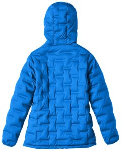North End NE708W Women’s UTK SubDown Loft Puffer Jacket – Olympic Blue/ Carbon (back)