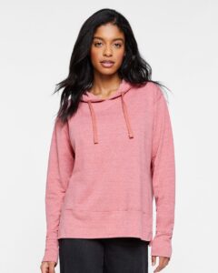 LAT 3536 Women’s Vintage Wash Hoodie Sweatshirt