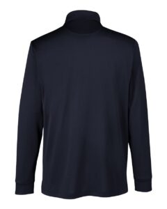 Harriton M348LT Men’s Tall Advantage Long Sleeve Snag Protection Plus IL Polo – Dark Navy (back)