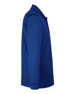 Harriton M348LT Men’s Tall Advantage Long Sleeve Snag Protection Plus IL Polo – True Royal (side)
