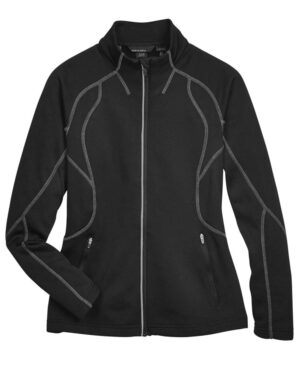 North End 78174 Women’s Gravity Performance Fleece Jacket – Black