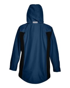 Team 365 TT86W Women’s Dominator Waterproof Jacket – Sport Dark Navy (back)