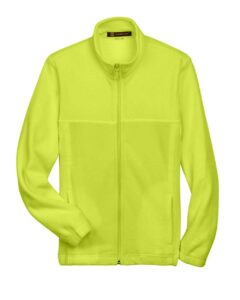 Harriton M990Y Youth Full-Zip Fleece – Safety Yellow
