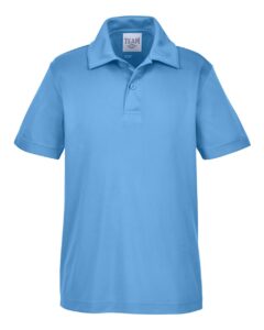 Team 365 TT51Y Youth Zone Performance Polo – Sport Light Blue