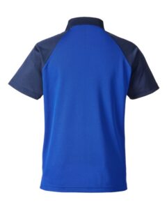 Team 365 TT21C Men’s Command Snag-Protection Colorblock Polo – Sport Royal/ Sport Dark Navy (back)