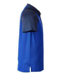 Team 365 TT21C Men’s Command Snag-Protection Colorblock Polo – Sport Royal/ Sport Dark Navy (side)