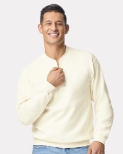 Gildan SF008 Unisex Softstyle® Midweight Quarter-Zip Sweatshirt