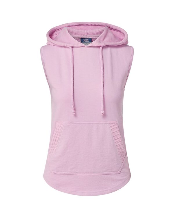 MV Sport Women’s Kinsley Sleeveless Hooded Sweatshirt
