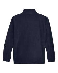 Harriton M990T Men’s Tall Full-Zip Fleece – Navy (back)
