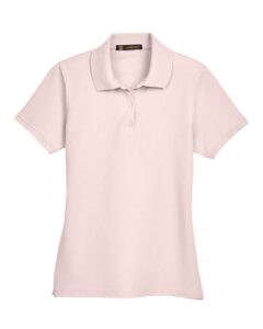 Harriton M280W Women’s Blend-Tek™ Polo – Blush