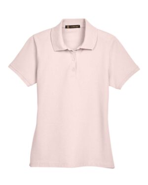 Harriton M280W Women’s Blend-Tek™ Polo – Blush