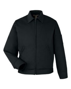 Harriton M721T Unisex Tall ClimaBloc® Station Jacket – Black