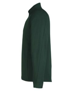 CORE365 CE418 Men’s Origin Performance Pique Quarter-Zip Pullover – Forest/ Carbon (side)