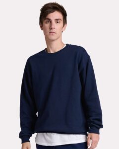 JERZEES IC48MR Unisex Ultimate CVC Crewneck Sweatshirt